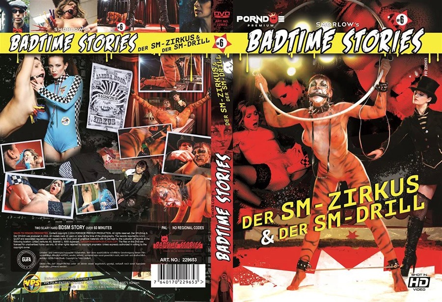 Badtime Stories #6 Der SM-Zirkus & Der SM-Drill / СадоМазо цирк и СадоМазо дрель   Alissa Noir, Annika Rose, Leah Obscure, Eva Adams