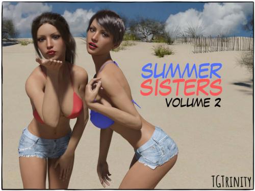 TGTrinity - Summer Sisters Volume 2 3D Porn Comic
